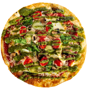 tree nut free pesto pizza
